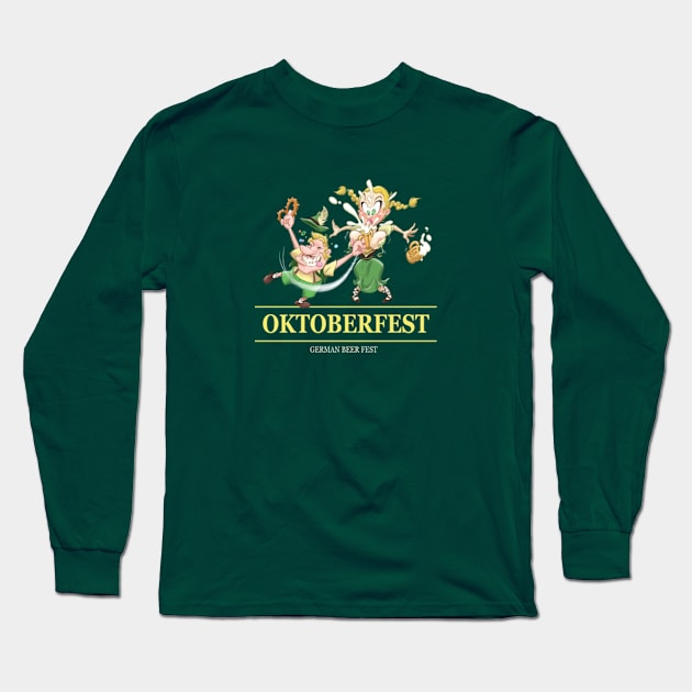 Oktoberfest beer party Long Sleeve T-Shirt by FBdesign